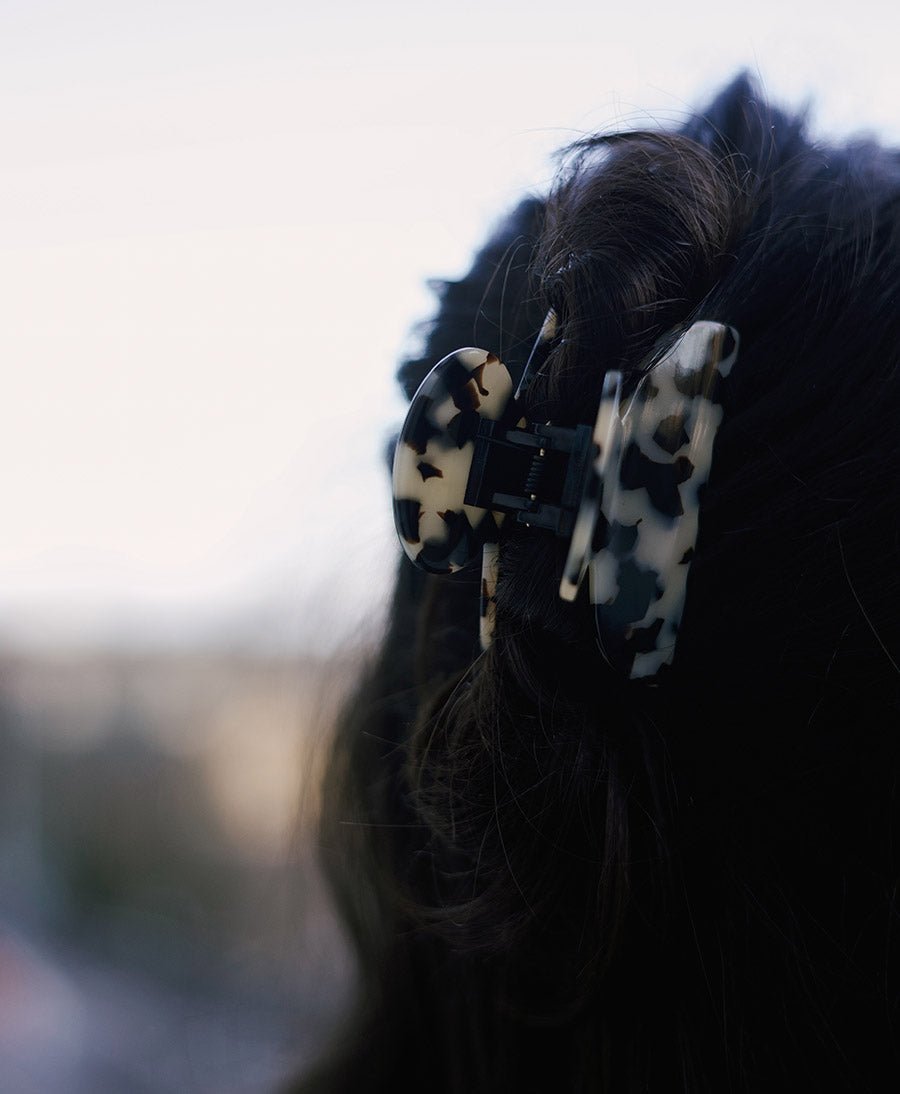 Haarklammer CARMEN aus Acetat - Helles Tortoise - Clomes - clomes
