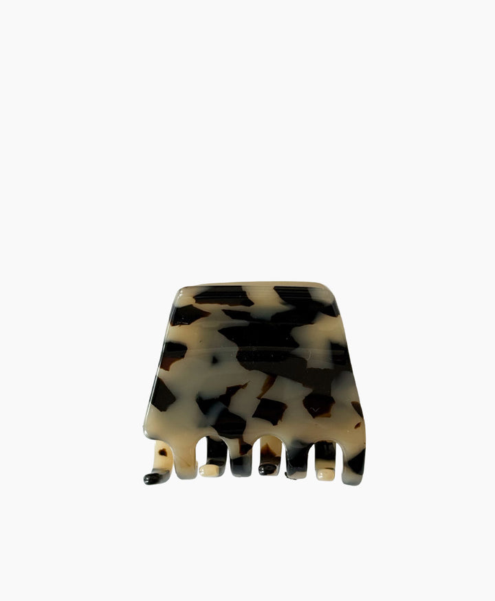 Haarklammer CLEO (S) aus Acetat - Helles Tortoise
