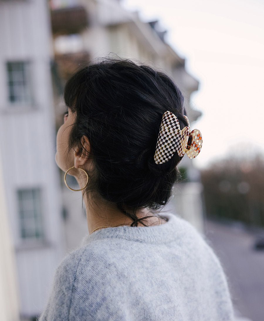 Haarklammer EVA aus Acetat - Karo - Clomes - clomes