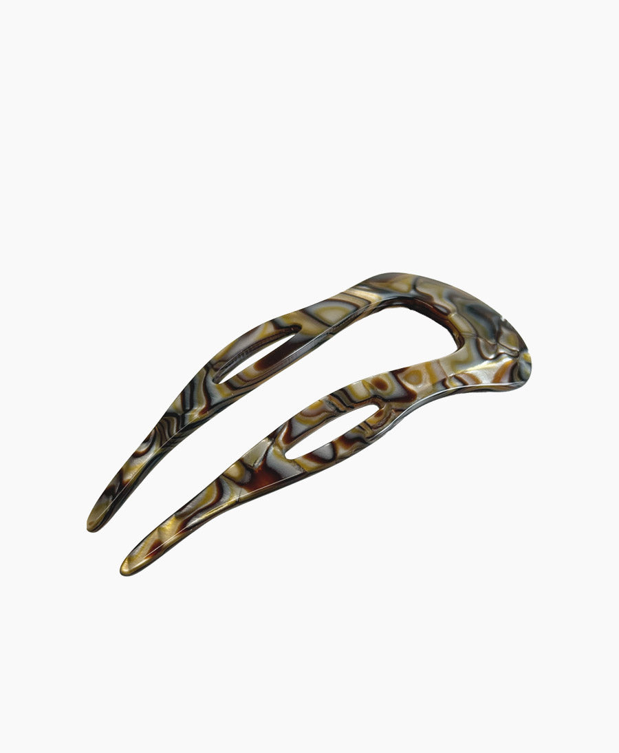 Haarnadel CALEA aus Acetat - Onyx