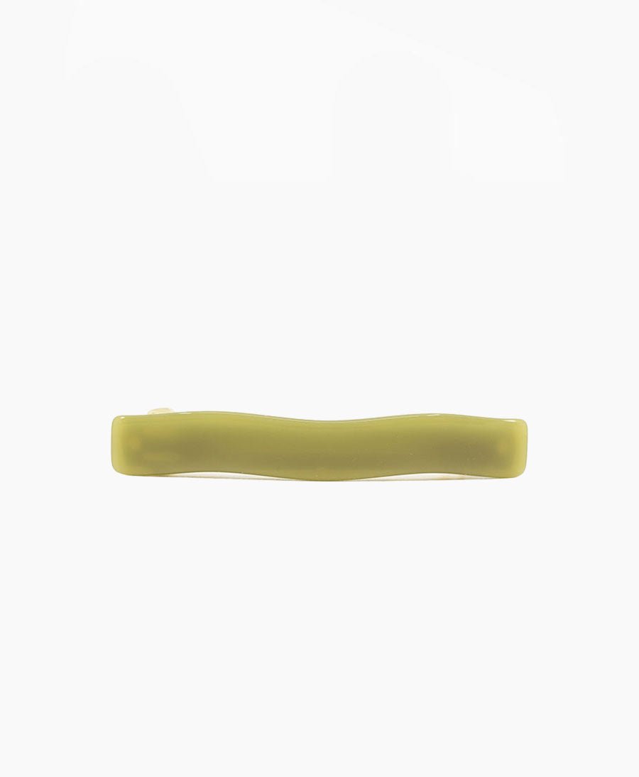 Haarspange ISETTE aus Acetat - Kiwi - Clomes - clomes