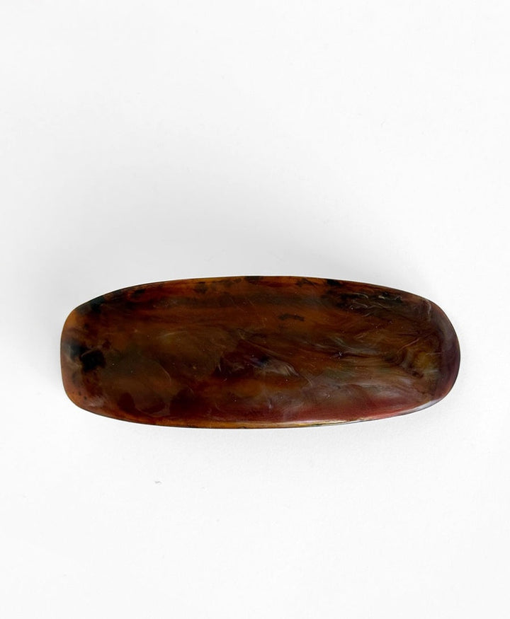 Haarclip JUNA - Mahagoni Tortoise