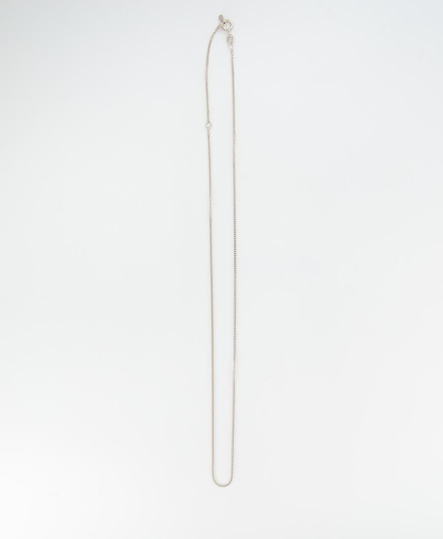 Halskette Curb 45 - 50cm - Sterling Silber - Clomes - clomes