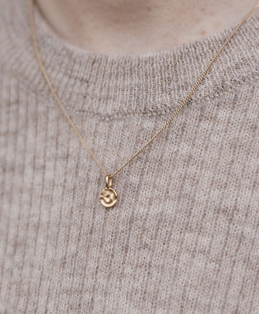 Halskette LUNA MINI - Vermeil - Clomes - clomes