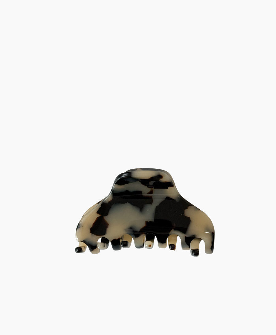 Haarklammer CARLA (S) aus Acetat - Helles Tortoise