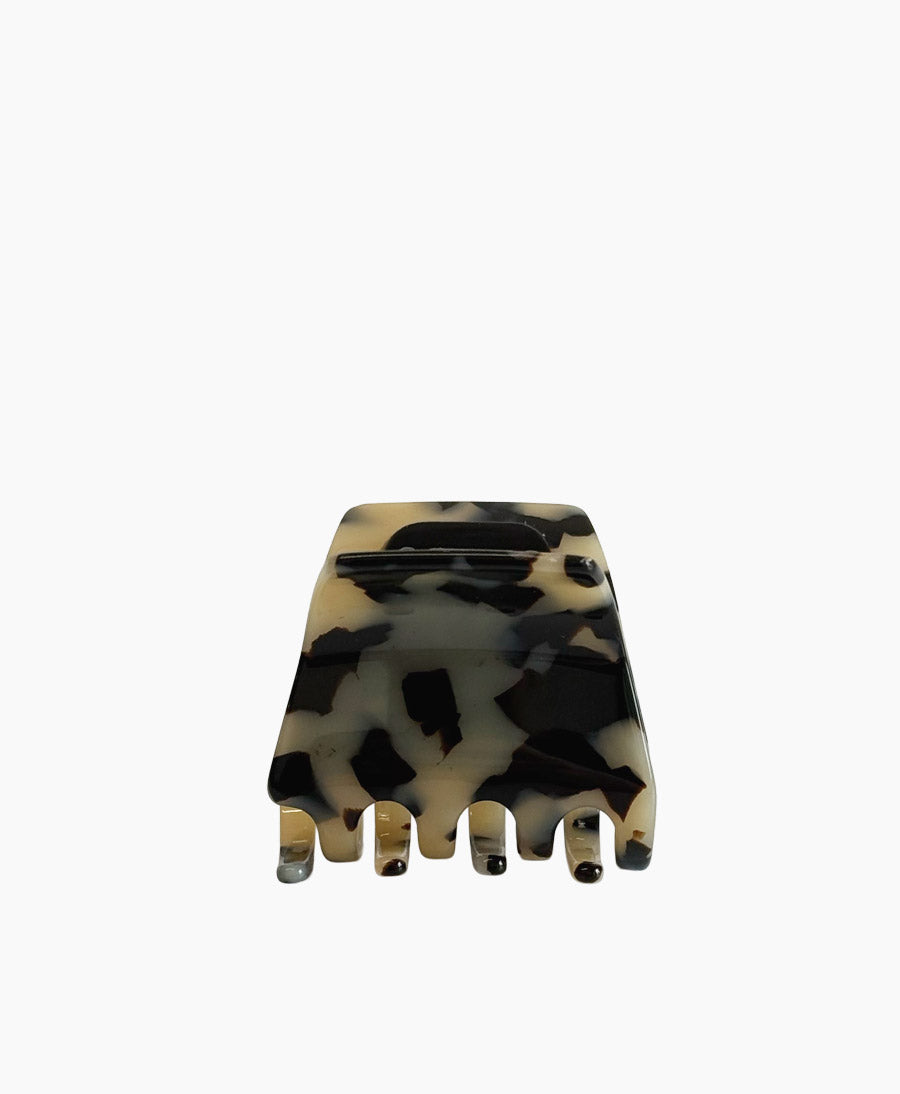 Haarklammer CLEO (S) aus Acetat - Helles Tortoise