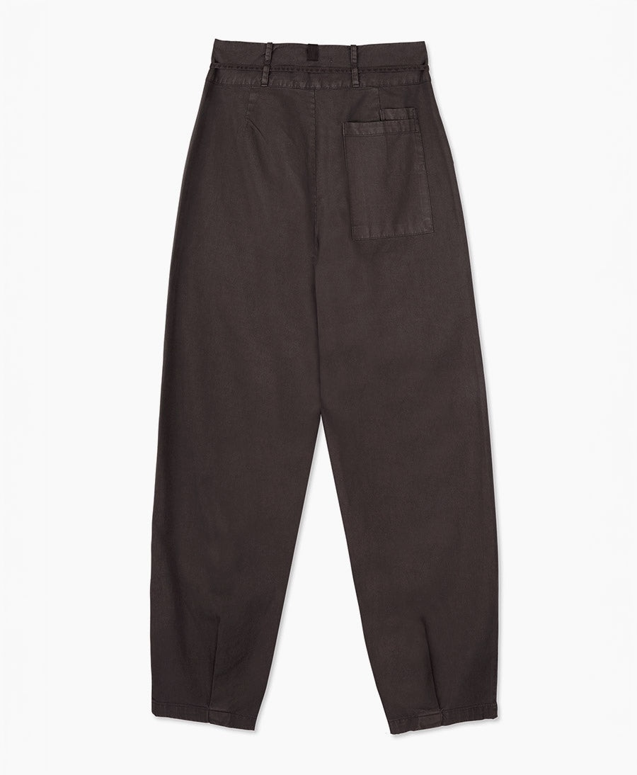 Stoffhose aus Lyocell-Gewebe - Graphit