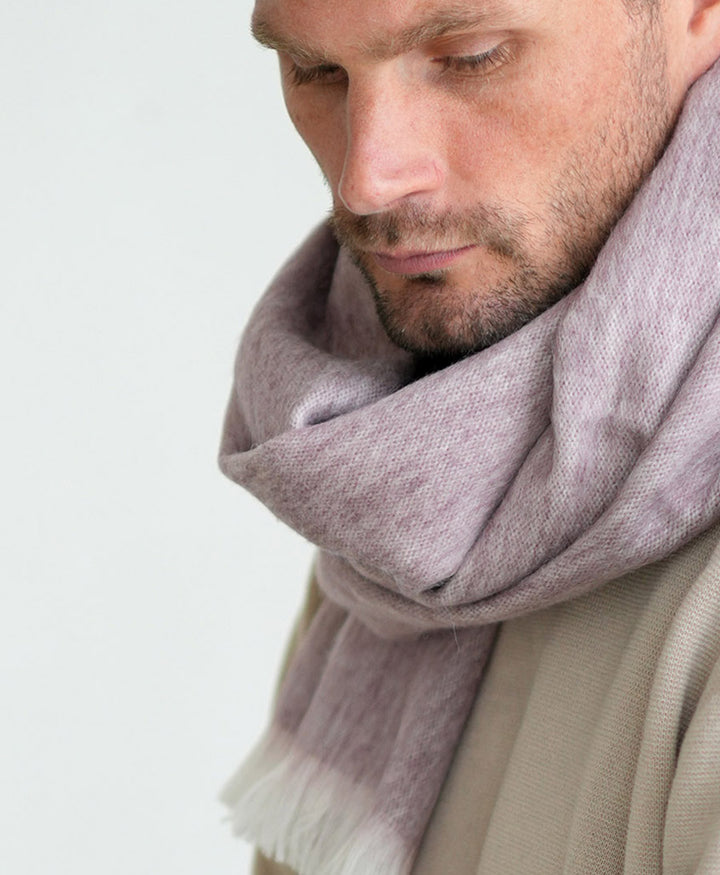 Halstuch Alpaka Schal Slim - Iris Canvas