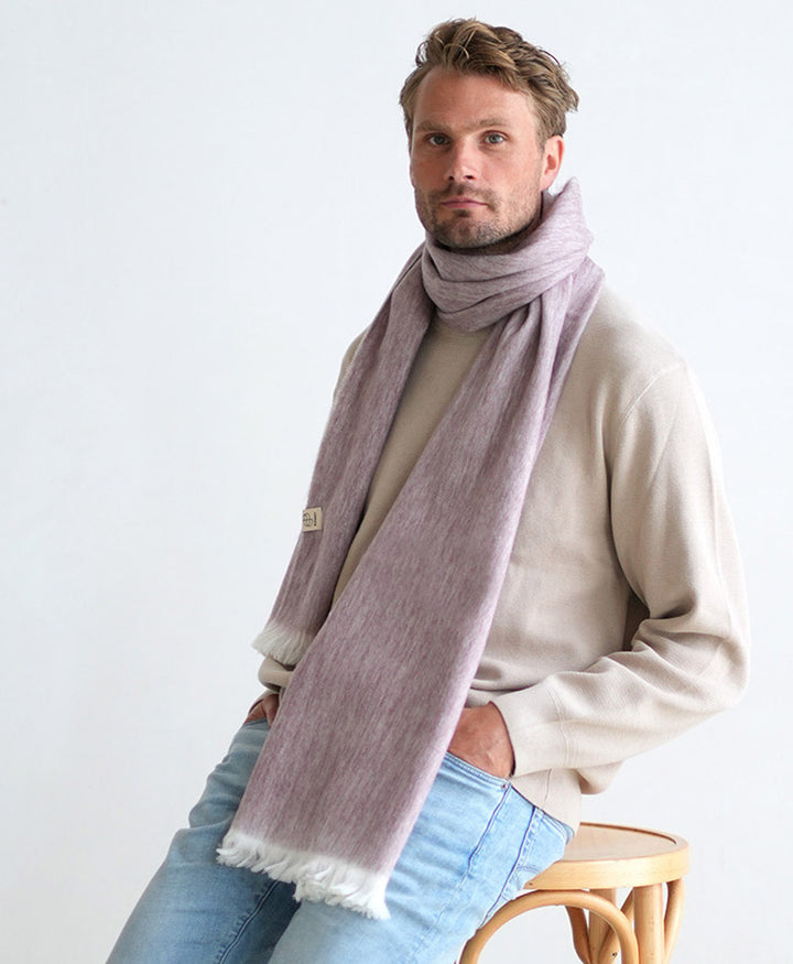 Halstuch Alpaka Schal Slim - Iris Canvas