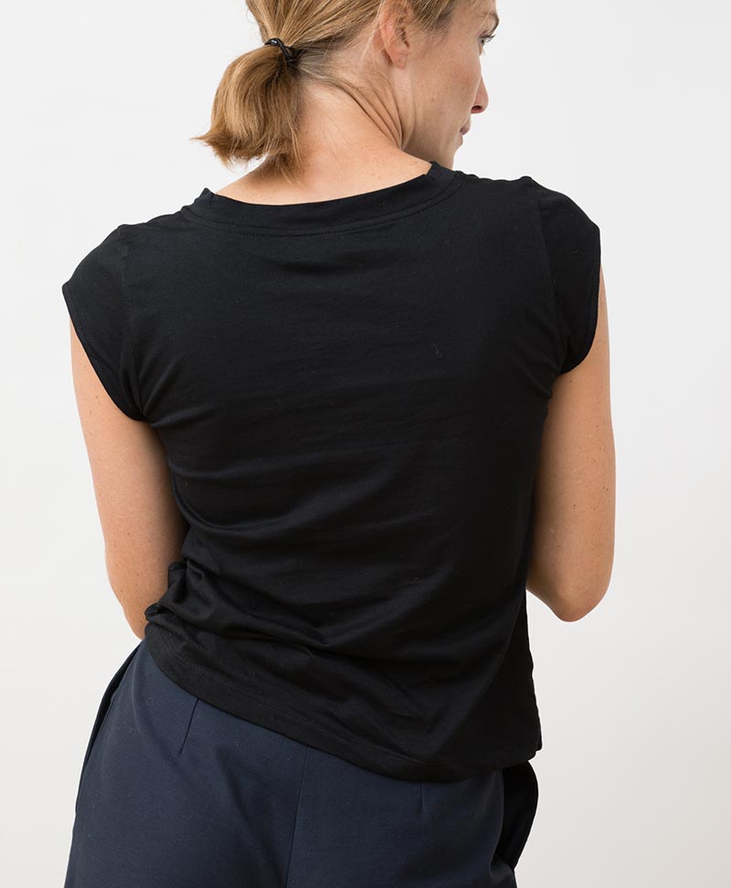 Isla Top - schwarz - JUNGLE FOLK - clomes