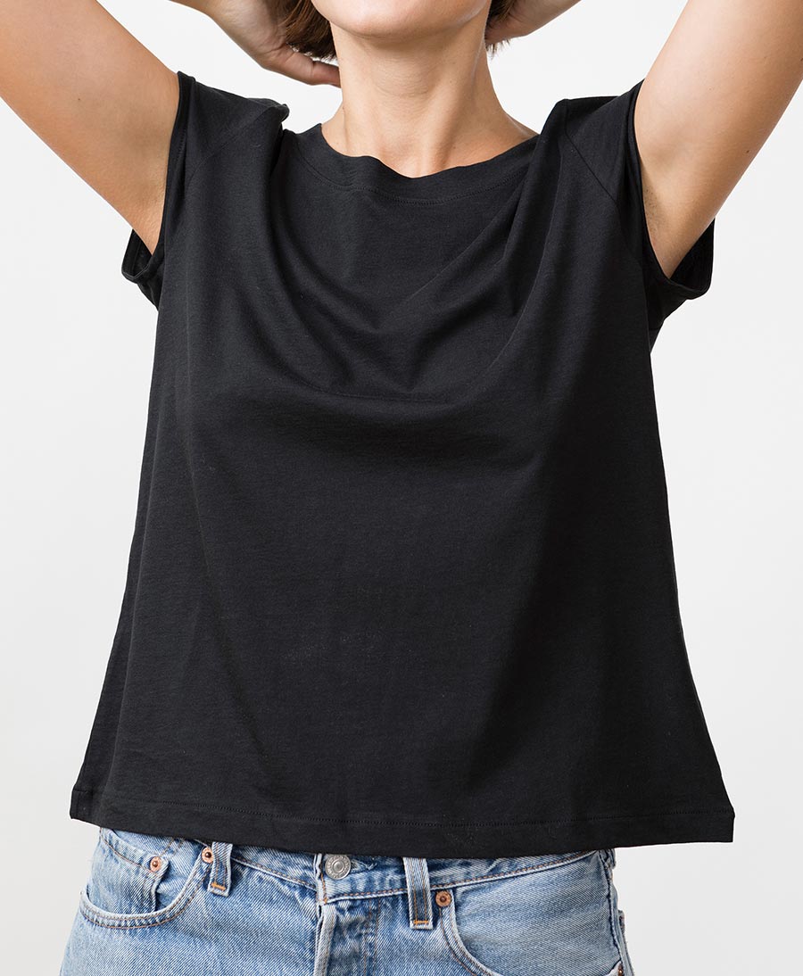 Isla Top - schwarz - JUNGLE FOLK - clomes