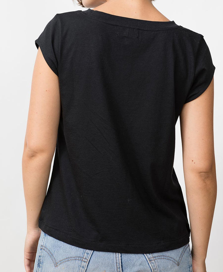 Isla Top - schwarz - JUNGLE FOLK - clomes
