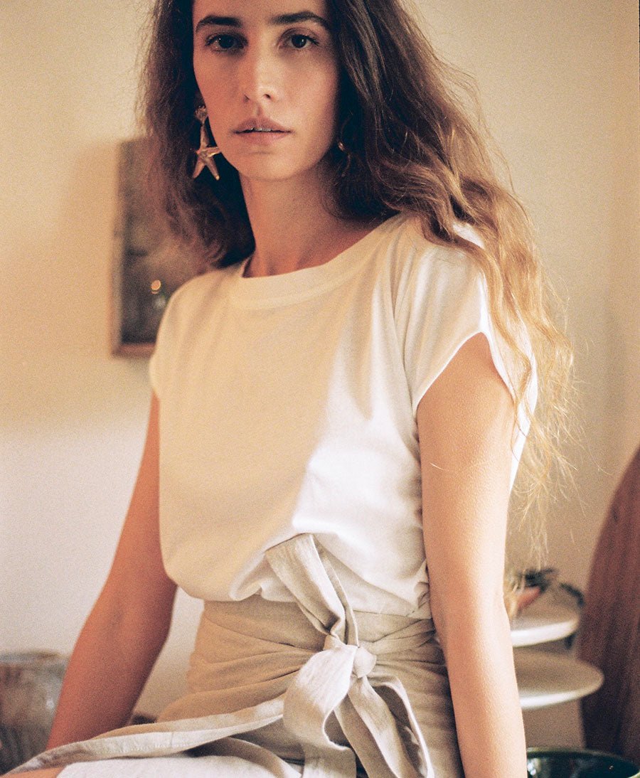 Isla Top - weiss - JUNGLE FOLK - clomes