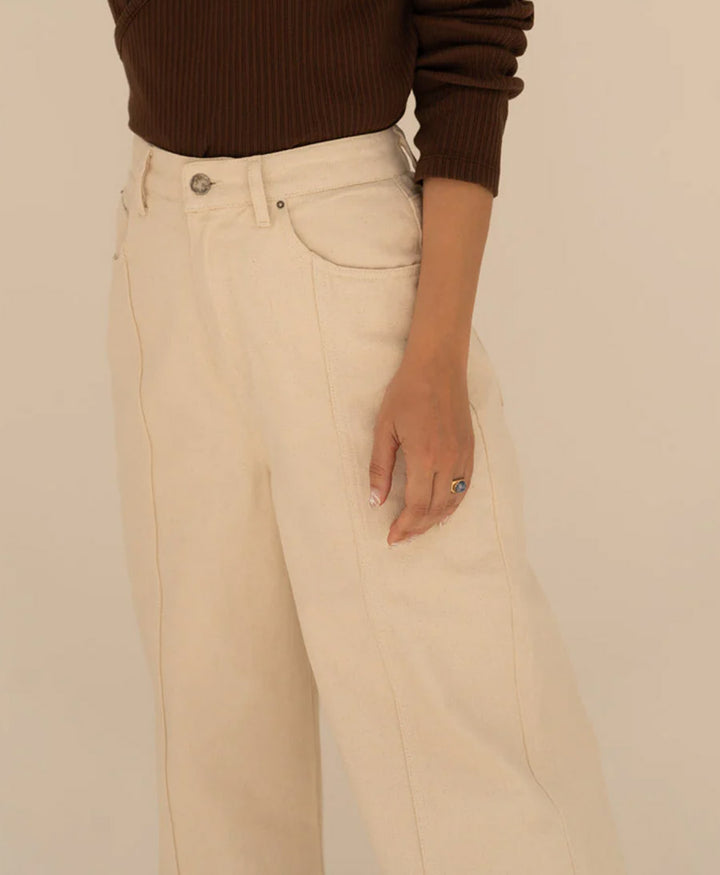 Helle Denim Hose Elsa - Weiss
