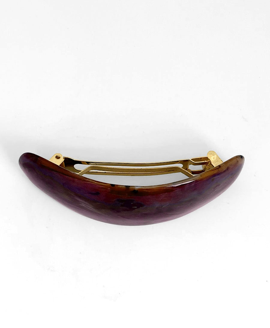 Haarclip JUNA - Mahagoni Tortoise