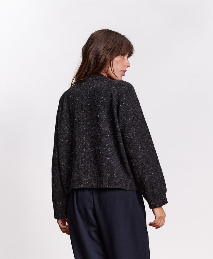 Strickjacke Cardigan ANDES - Anthrazit