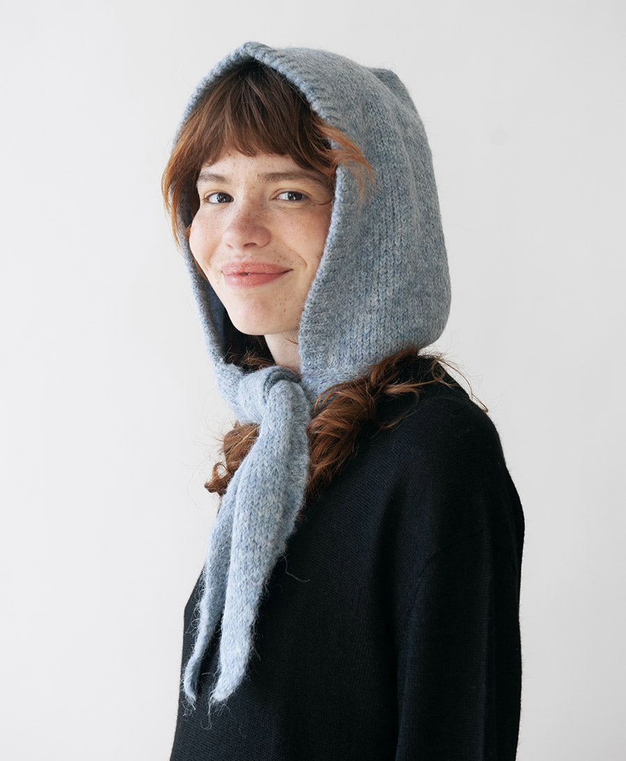 Schal CAPUCHA mit Kapuze - Cloudy Blue