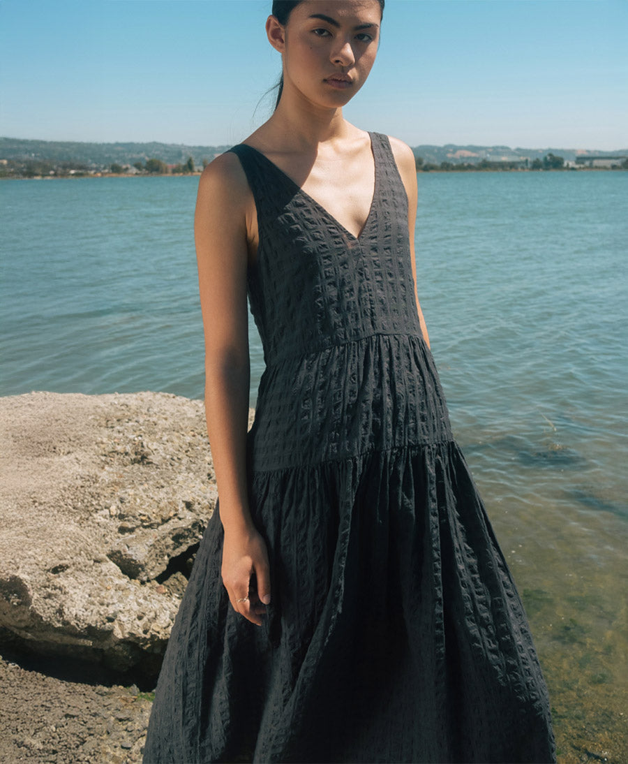 Kleid Ira - Faded Black