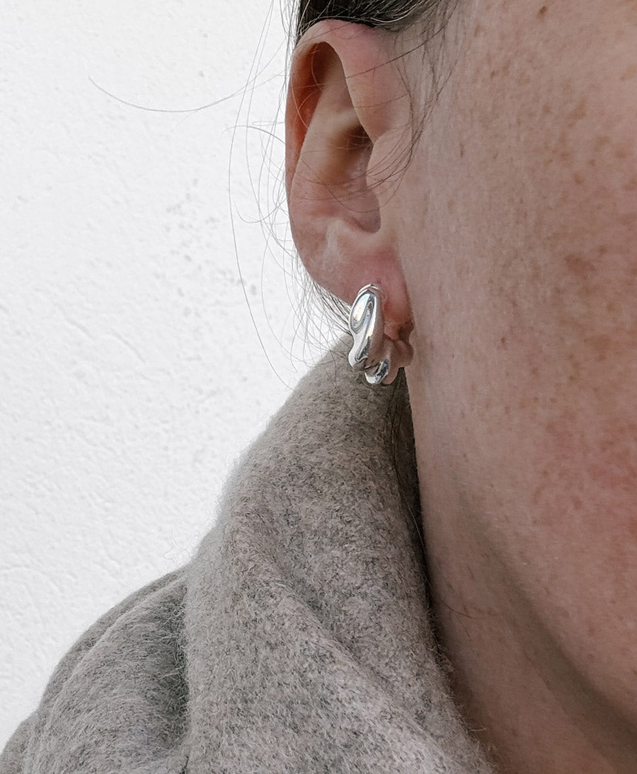 Kleine Ohrringe ELLA - Sterling Silber