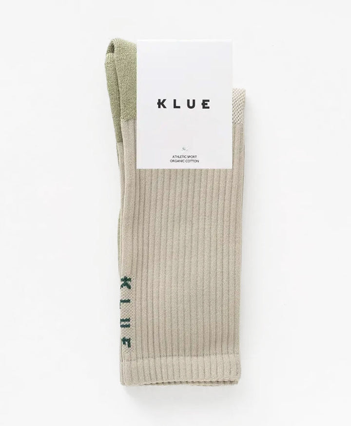Technische Sportsocken Bio-Baumwolle - Khaki
