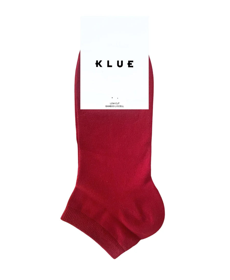 Knöchelsocken Lyocell - Rot