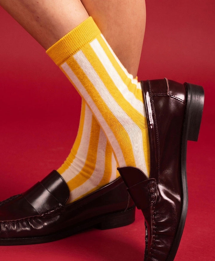 Bambus Socken - Bellagio - Gelb / Hellgelb
