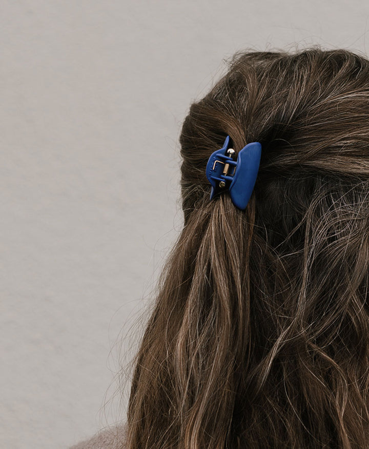 Haarklammer LIV Petite - Mattes Royalblau