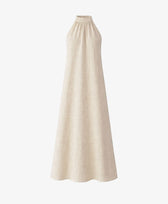 Kleid Maxi Dress Bio-Baumwolle Pura in Ecru