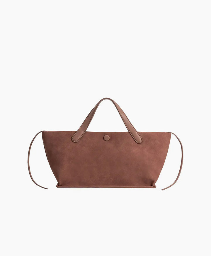 Handtasche JIL aus veganem Leder - Mauve Suede