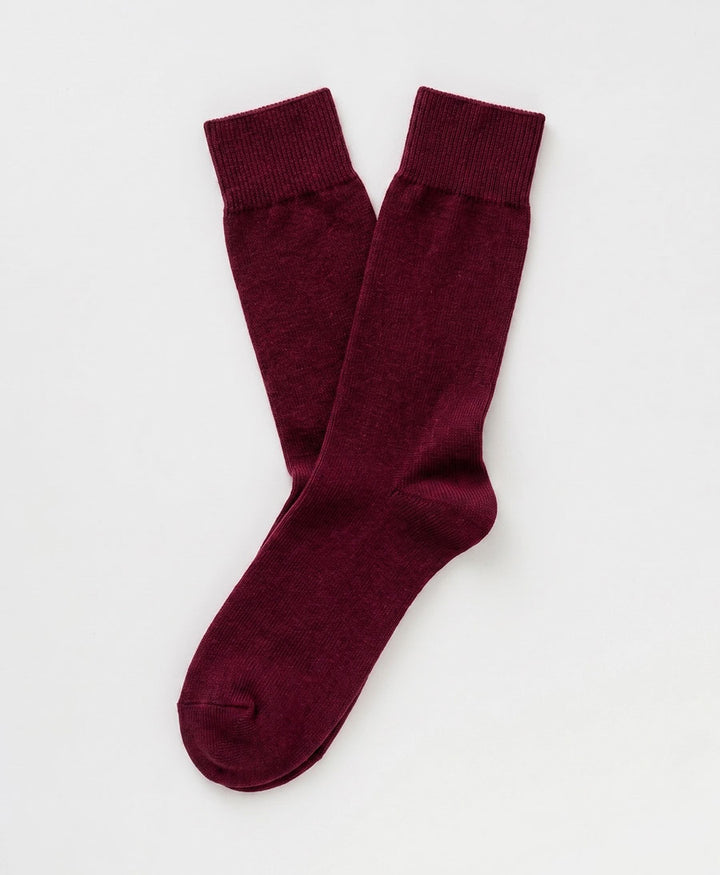 Merino Socken - Pflaume