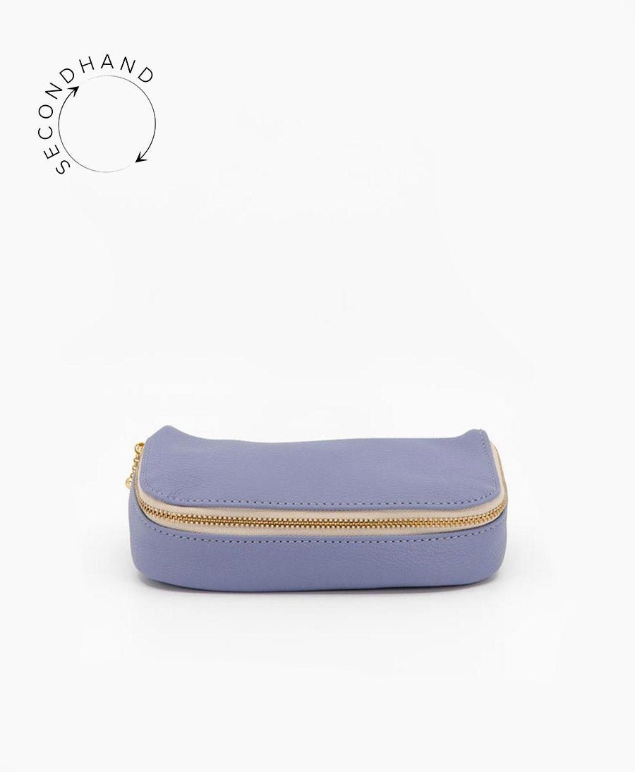 Necessaire aus Leder Lila - Erin Templeton - Secondhand - Erin Templeton - clomes