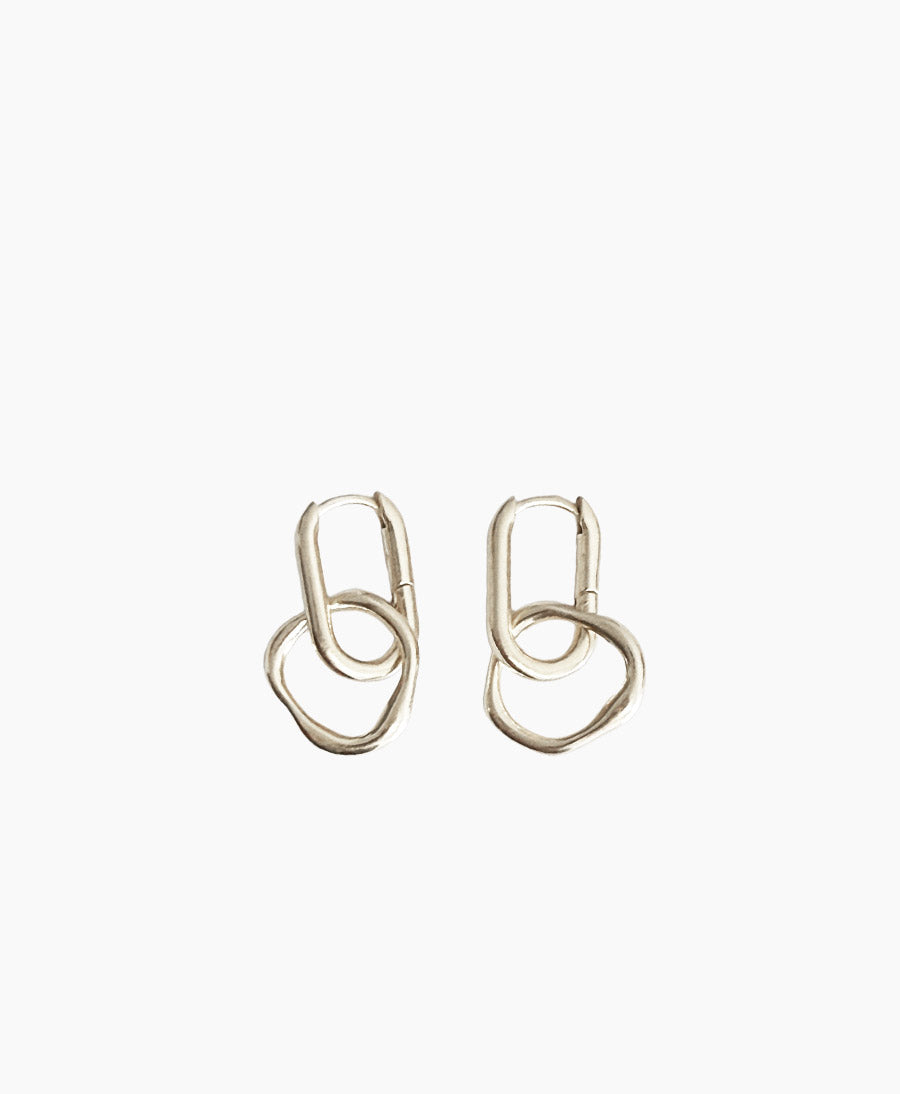 Creolen MIA - Sterling Silber