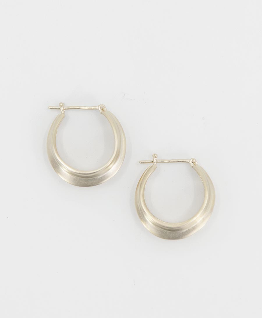 Ohrringe VENIA mit Klappverschluss - Sterling Silber - Clomes - clomes