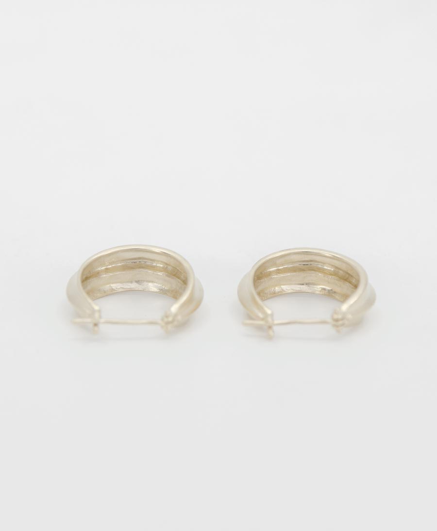 Ohrringe VENIA mit Klappverschluss - Sterling Silber - Clomes - clomes