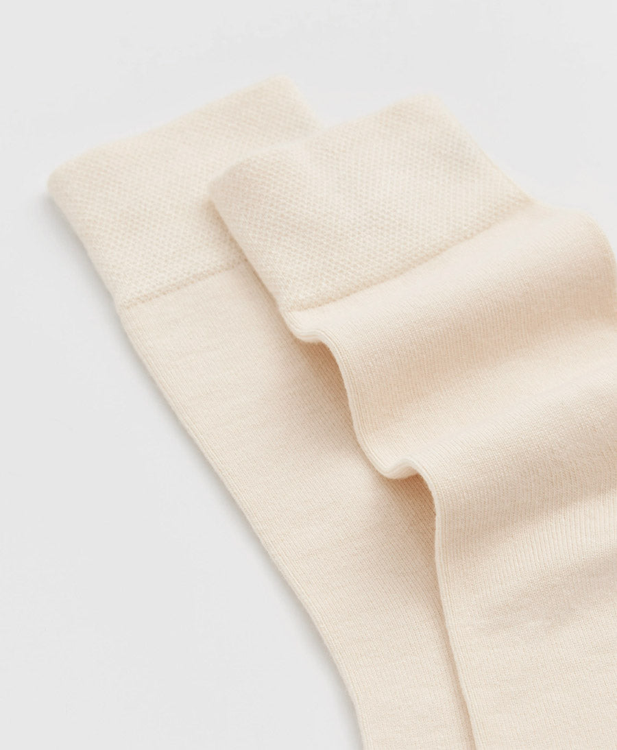 Bambus Socken - Creme