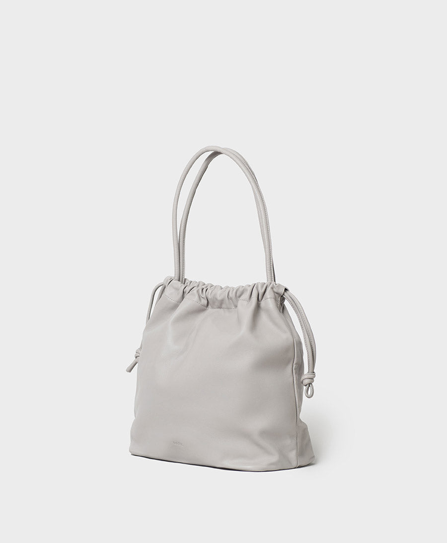 Grosse Knot Bag aus weichem Leder - Perla