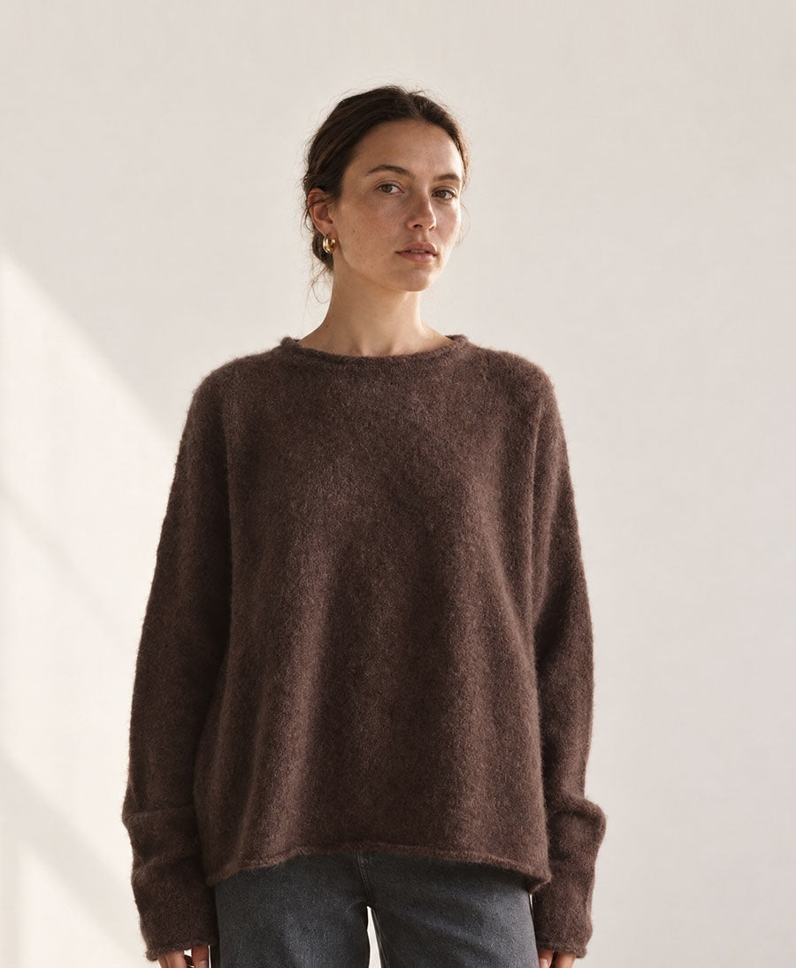 Pullover HELENA - Chocolate