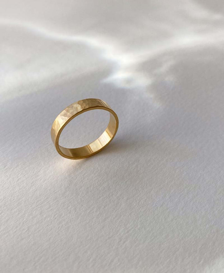 Ring "ISIA" big vergoldet - BAIUSHKI - clomes