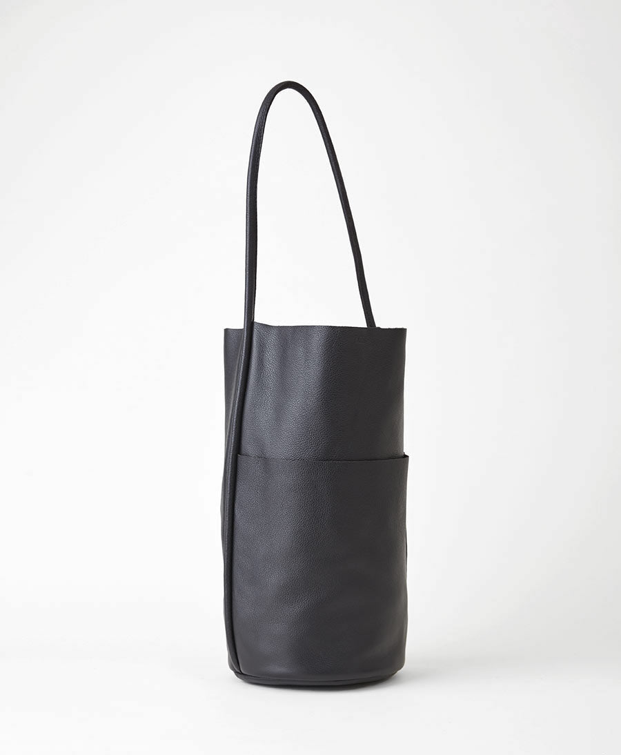 Schultertasche BUOY - Leder, schwarz - Are Studio - clomes