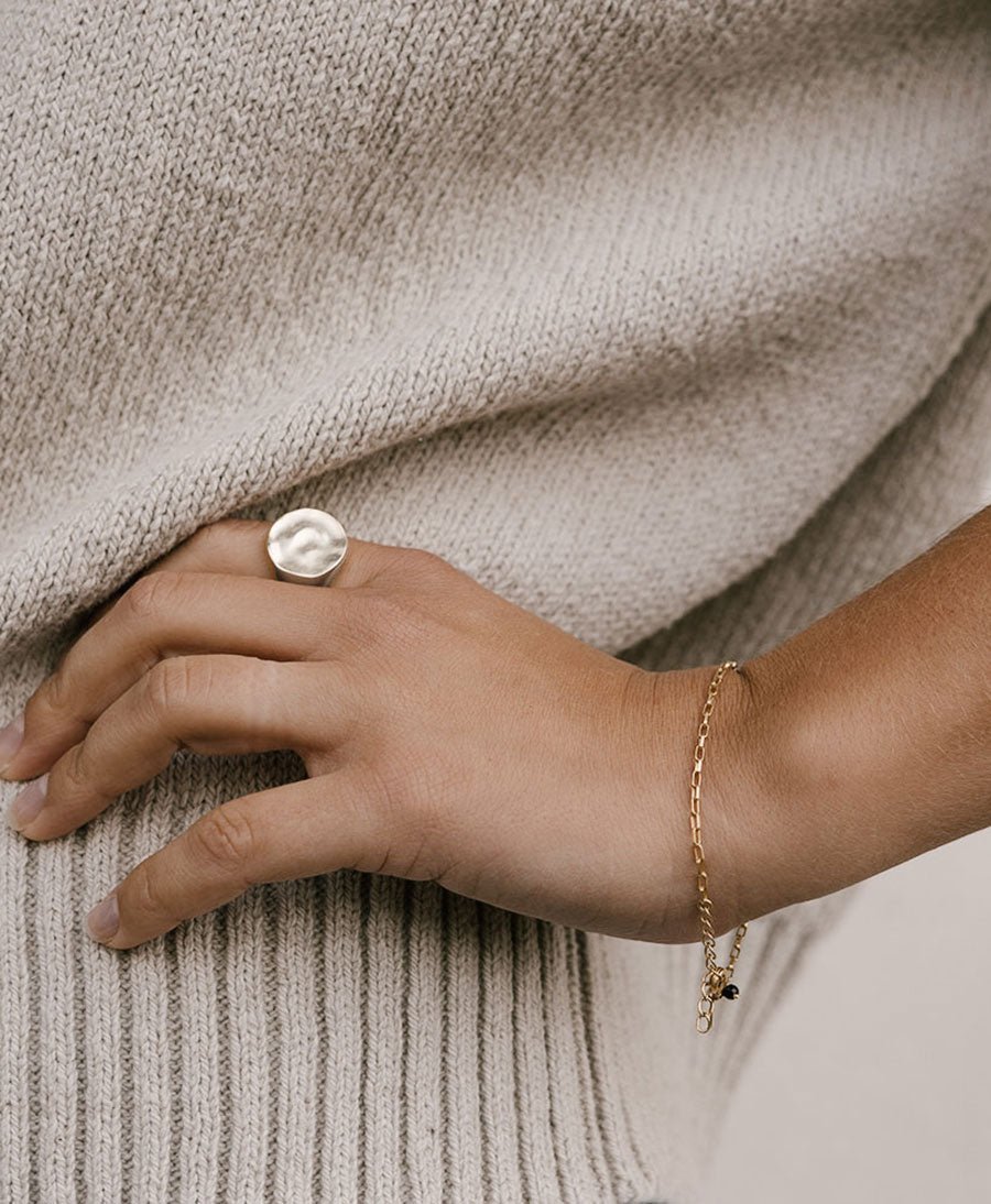 Siegelring / Fingerring LUNA - Sterling Silber - Clomes - clomes
