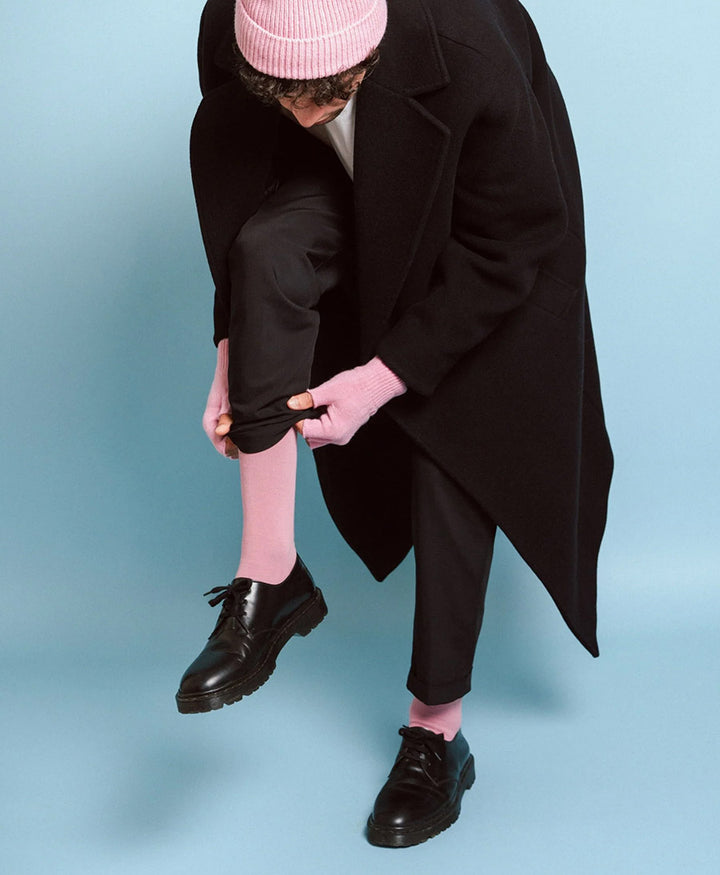 Socken Bio-Baumwolle - Rosa