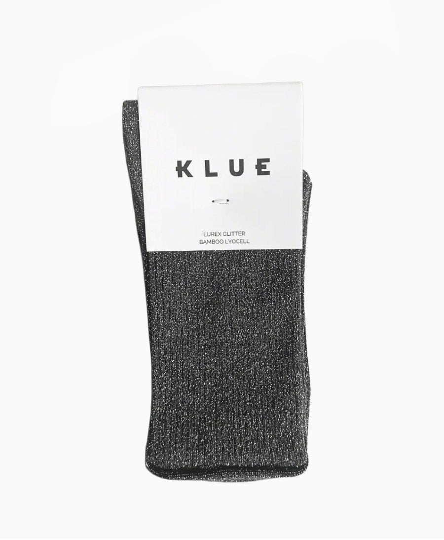 Glitzer Socken Lyocell - Dunkelgrau