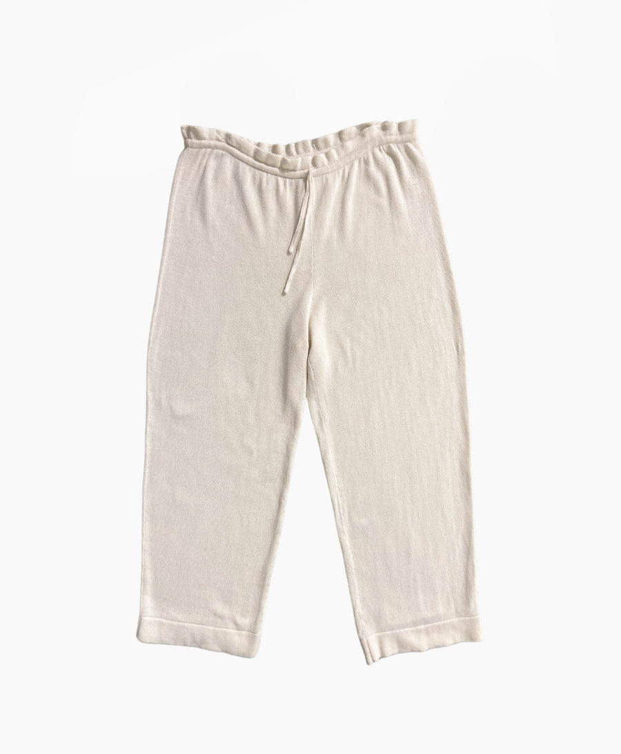 Strickhose "Villa" Ivory - Secondhand - JUNGLE FOLK - clomes
