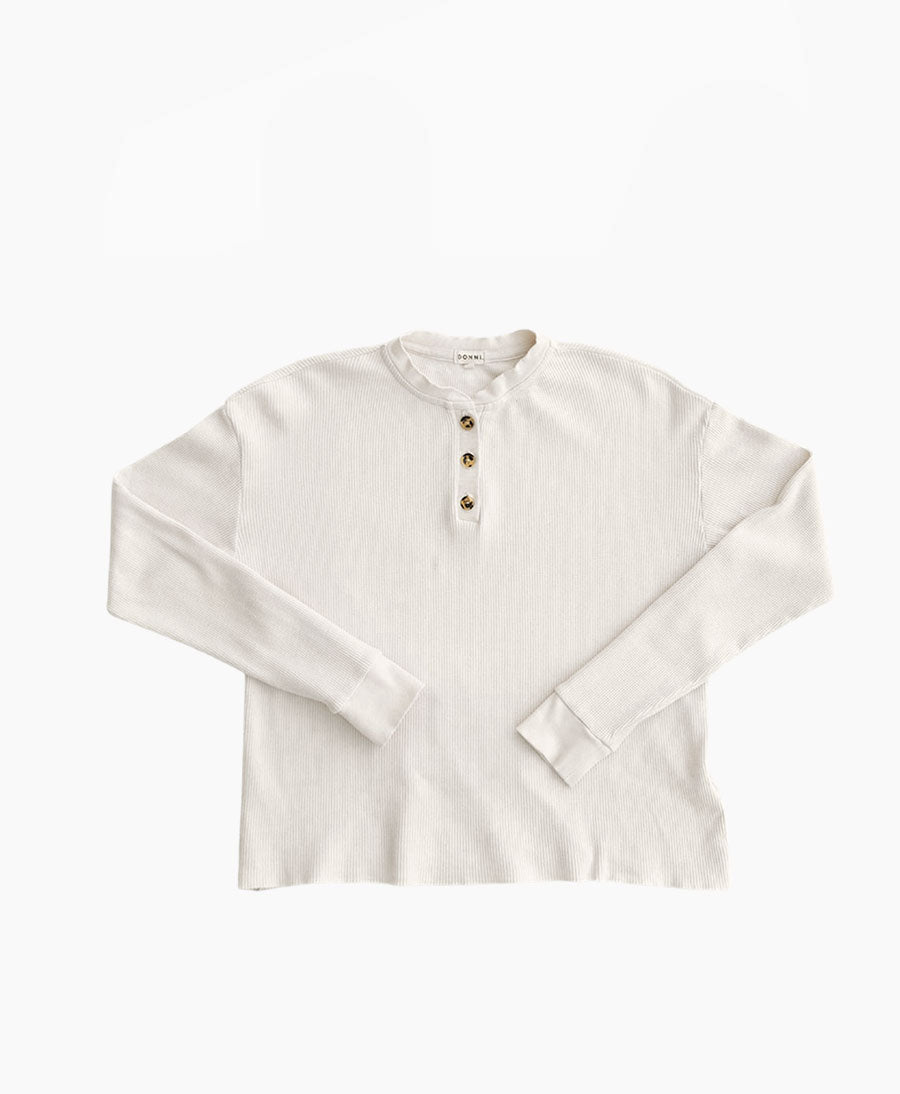 The Thermal Henley aus Baumwolle von DONNI - Secondhand - DONNI. - clomes