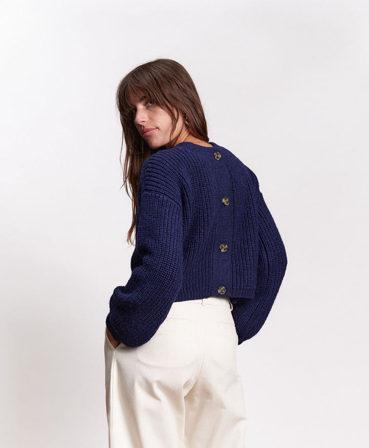 Strickjacke Cardigan TOSCA - Navy