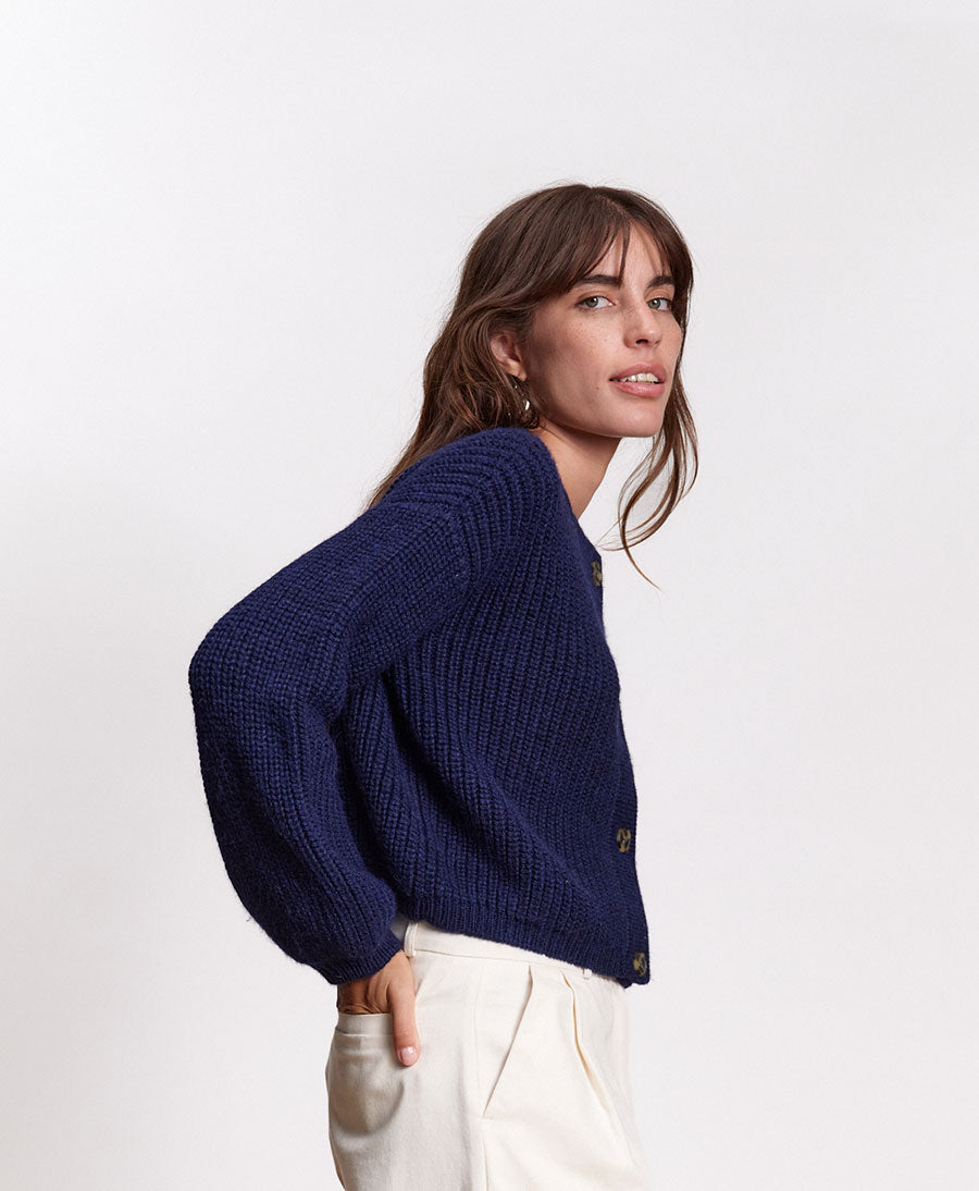 Strickjacke Cardigan TOSCA - Navy