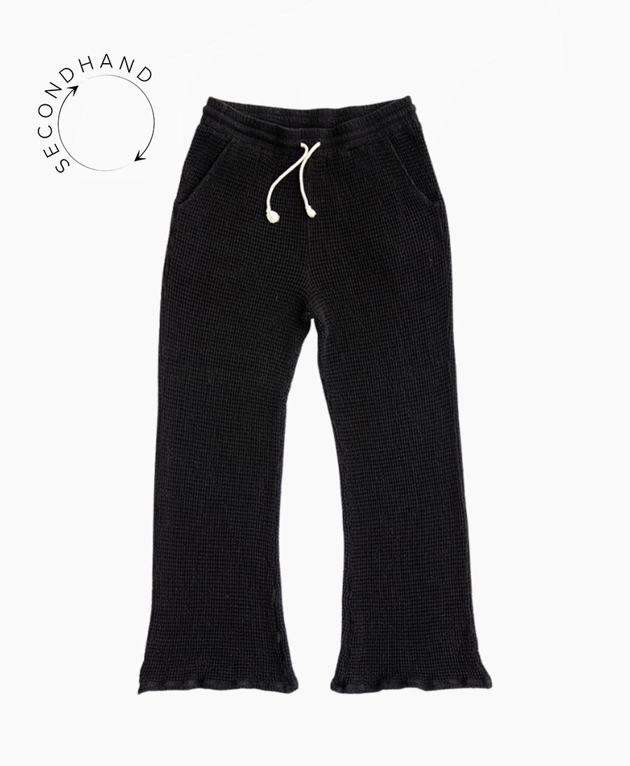 Trainerhose The Waffle Cropped Flare aus Baumwolle von DONNI - Secondhand - DONNI. - clomes