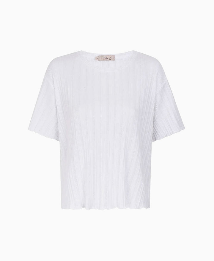 T-Shirt Dawn aus Bio-Baumwolle - Weiss