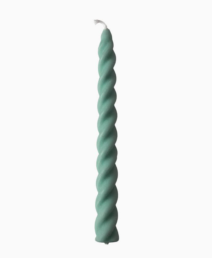 Twist Stabkerze - Salbeigrün