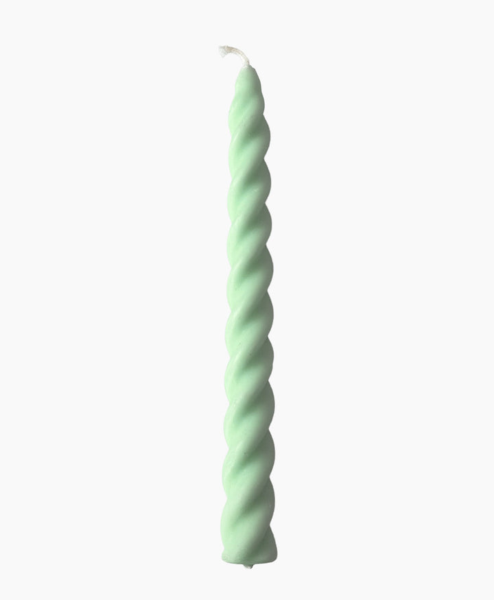 Twist Stabkerze - Pastellgrün